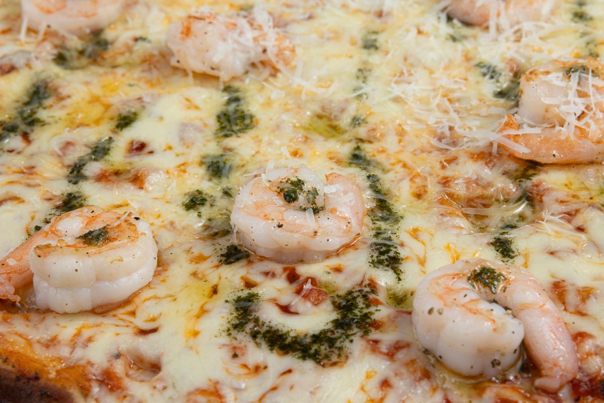 Shrimps Pizza